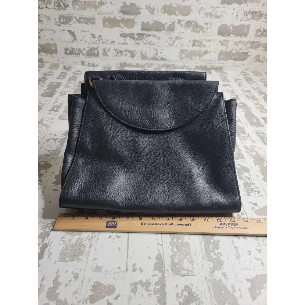 3499 Kate‎ Spade Saturday Satchel Black Handbag Purse